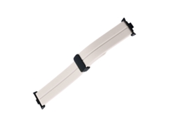 Correa de silicona magnética flexible e impermeable para Mi Band 8 Pro, color blanco vintage