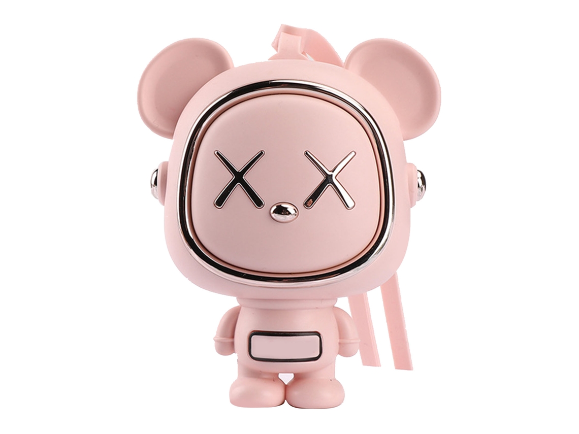 Ventilador de cuello Primerox sin aspa, USB, silencioso, con forma de oso, verano