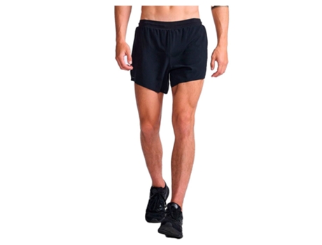 Calção 2XU Shorts Light Speed Stash 5 Inch Preto 2XL Homem
