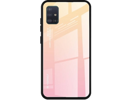 Protector de Pantalla Samsung Galaxy A51 LMOBILE Rosa