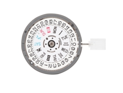 Reparación y reemplazo de reloj con movimiento automático NH36 con doble calendario