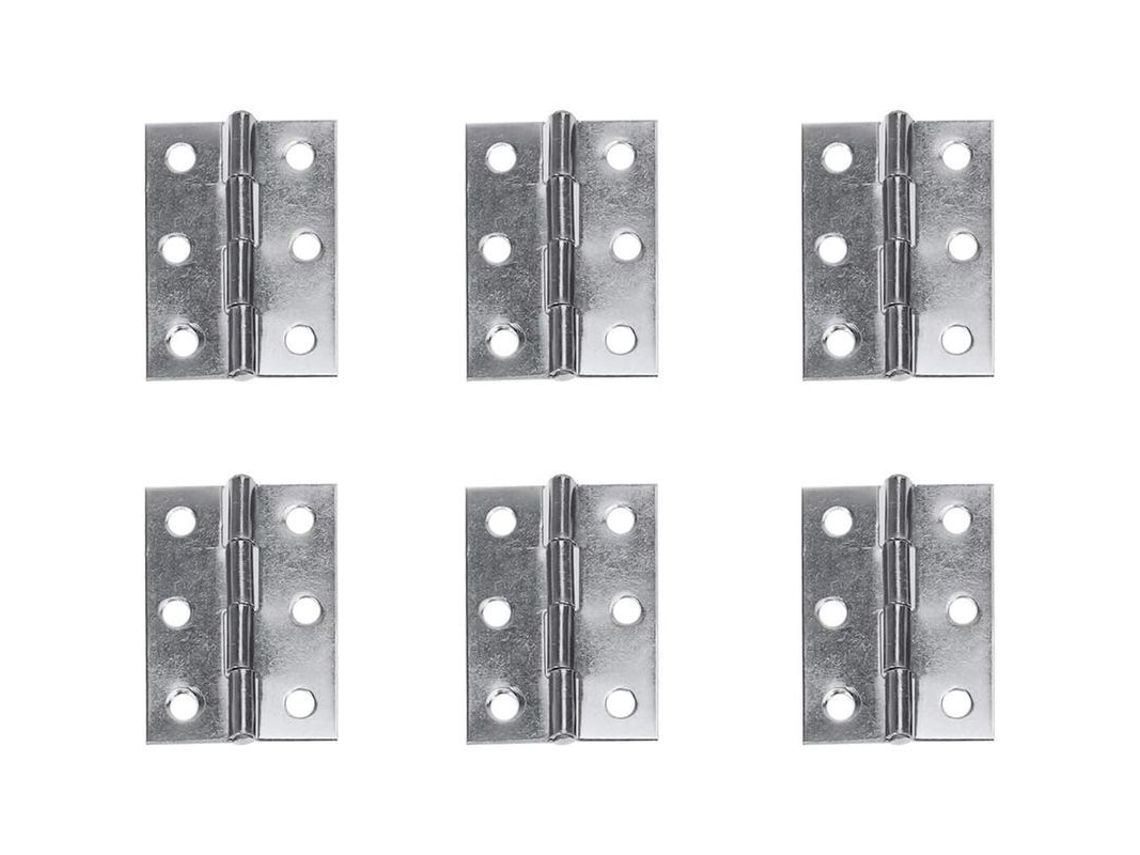 Abrazaderas para muebles, 10 unidades, acero inoxidable, 50x75 mm, para ventanas y armarios, conectores plateados | Sin marca
