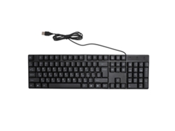 Teclado USB con cable de 104 teclas para juegos en idiomas minoritarios
