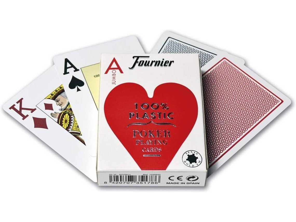 Juego de Mesa FOURNIER Deck de póker (Edad Minima: 18 años)