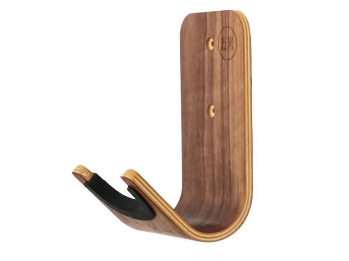 Colgador De Pared Para Guitarra Y Monopatín, Diseño Único, Colgador De Guitarra De Madera Curvada, Soporte De Pared Para Guitarra Acústica