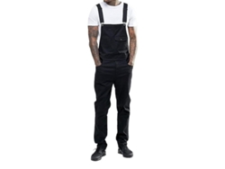 2026-jumpsuit Vaquero Para Hombre Slim Fit Mono Casual Peto Dungarees Drb 2xl Negro