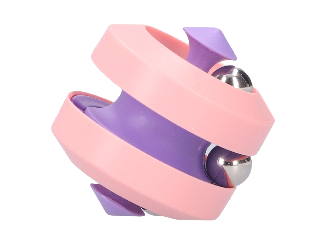 Ats-juguete De Puntos De Beads En Pista Rotatoria Para Niños Juguete De Pinball Para Aliviar El Estrés Regalo Rosa