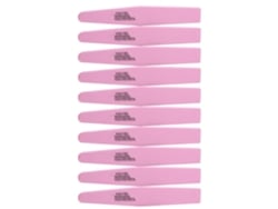 Rebe - Conjunto de 10 Lixas de Unha Dupla Face para Manicure - Rosa