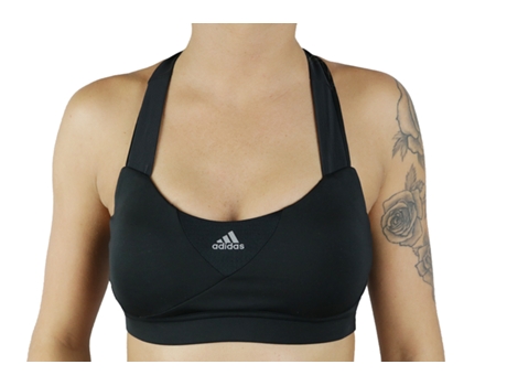 Sujetador Deportivo ADIDAS PERFORMANCE Poliéster Mujer (XS - Negro)