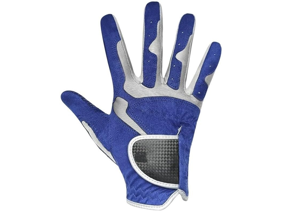 Guantes De Golf Para Hombre, Un Par, 2 Opciones Color, Sistema Agarre Mejorado, Frescos Y Cómodos, Azul/blanco