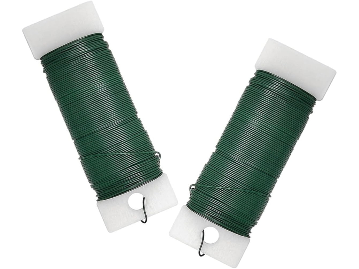Lazos Flexibles Para Árboles De Navidad: 2 Rollos De Alambre