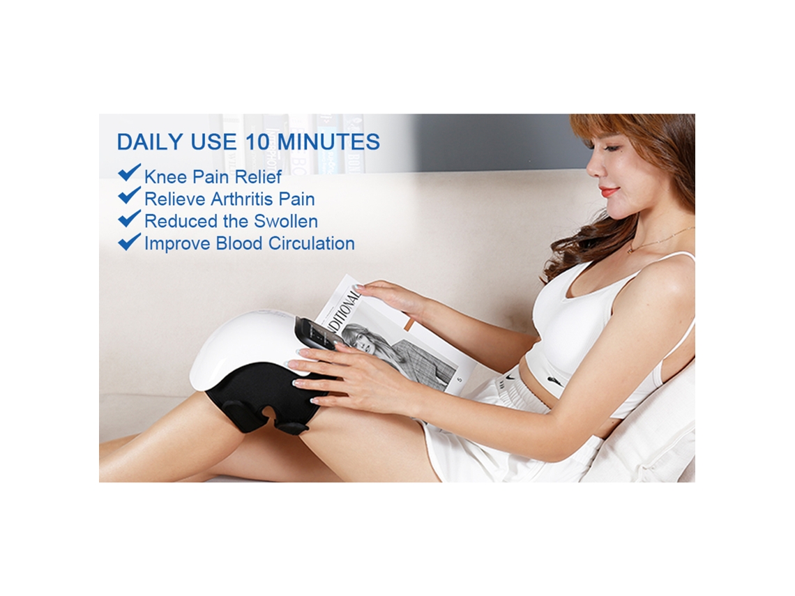 Masajeador De Rodillas (terapia De Calor Infrarrojo Para Aliviar El Dolor De Rodilla)