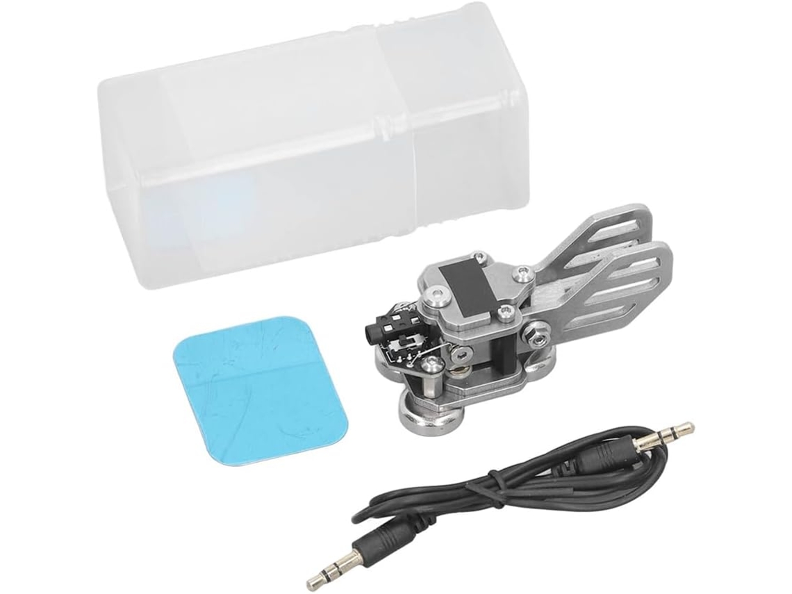 Manipulador Morse De Doble Paleta, Automático, Inoxidable, Cw Con Cable Para Radio De Onda Corta.
