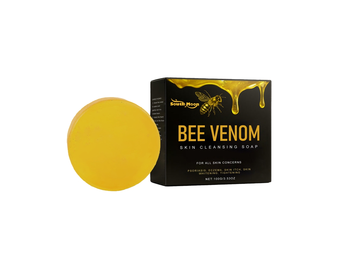 Jabón antídoto contra picaduras de abeja para el cuidado de la piel