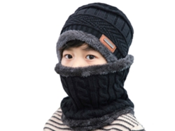 Conjunto De Gorro Y Bufanda De Invierno Para Niños Y Niñas, Regalo De Navidad, Forro Polar, De 2 A 8 Años.