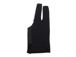 Yncm-guante De Billar De 3 Dedos, Transpirable, Antideslizante, De Alta Elasticidad, Con Gancho Y Bucle, Para Hombre Y Mujer, Color Azul Oscuro