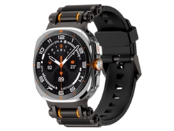 Correa de silicona para Samsung Galaxy Watch Ultra con conector metálico (47 mm)
