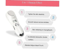 Masajeador Facial Frío y Caliente Máquina Eléctrica Lifting de la Piel y Antiarrugasblanco YEMAESRE