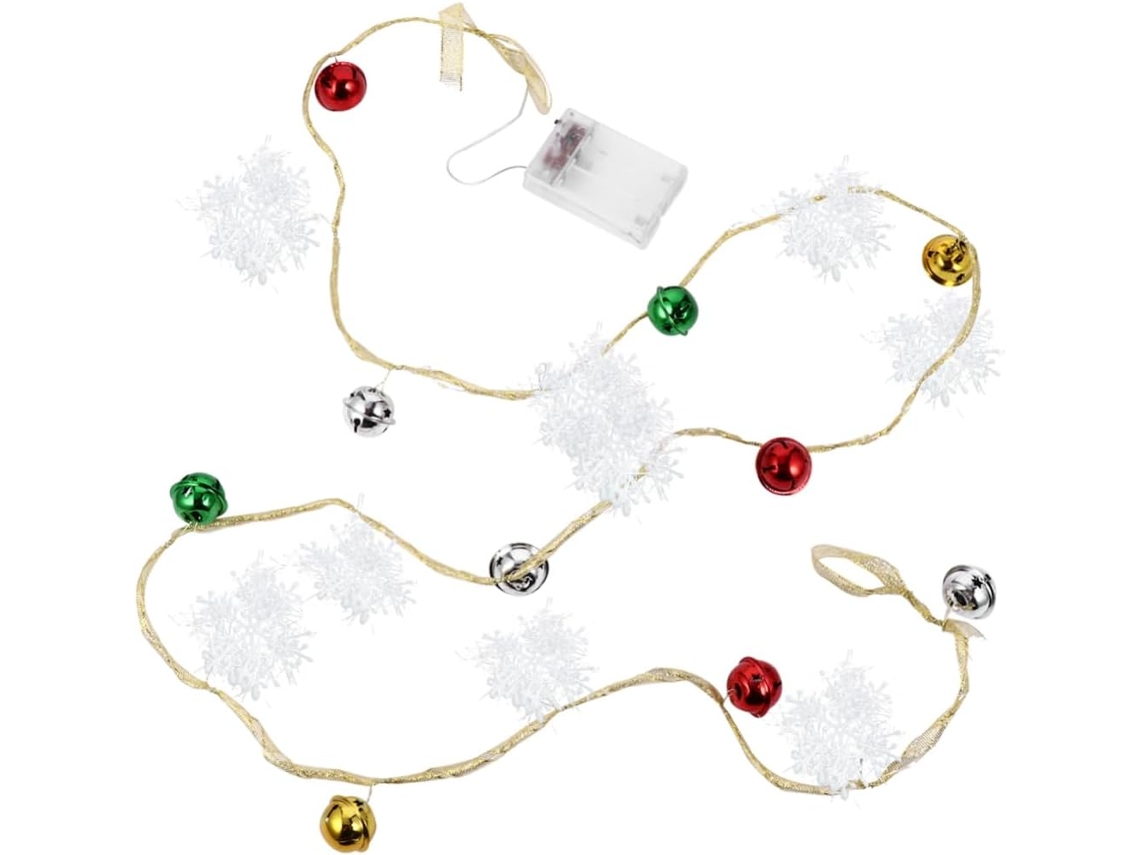 Guirnalda De Luces Navideñas Led Adorno Luminoso Para Decoración De Fiestas Navideñas Guirnalda De Lámparas Temática Guirnalda De Luces