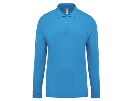 Polo de Manga Larga Kariban Piqué (Tam: XXL)