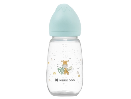 Biberón Anticólicos 310Ml Savanna Menta KIKKA BOO