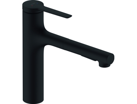 HANSGROHE Zesis Mezclador monomando de cocina ComfortZone 160, ducha extraíble, 2 tipos de chorro, caja de mangueras (sBox) lite , proyección 231 mm