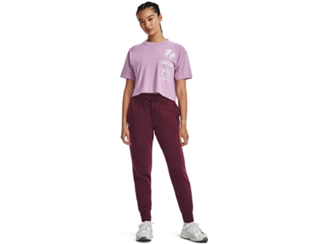 Chándale de Mujer para Fitness UNDER ARMOUR Chándal Rival Rojo (M)