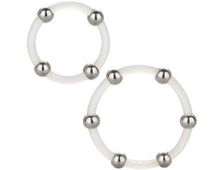 Conjunto De Anillo De Silicona En Acero CALIFORNIA EXOTICS