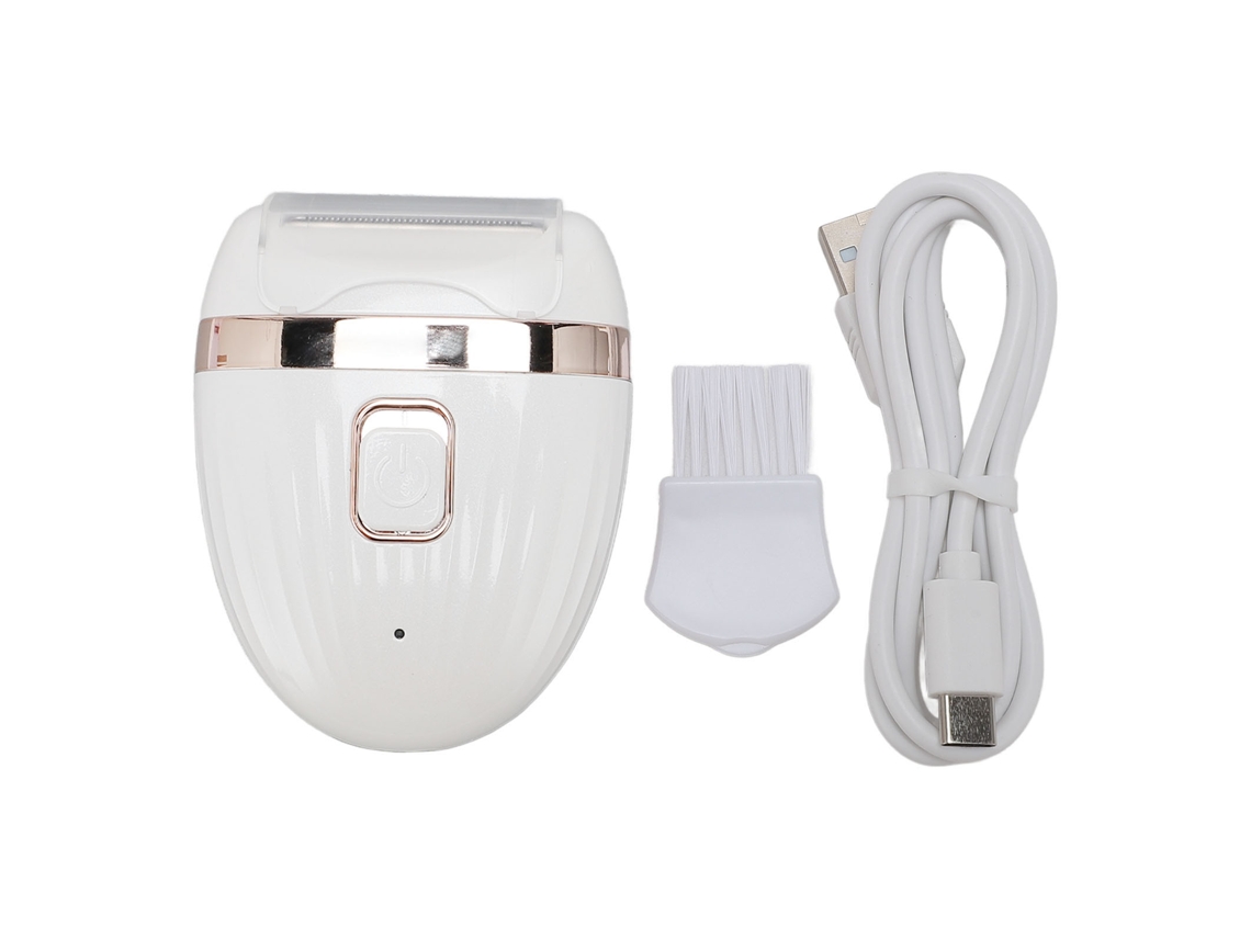 Depiladora Eléctrica Recargable Para Mujer Blanca