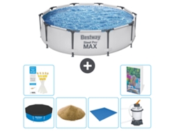 Bestway Piscina Bestway Steel Pro Max Redonda - 305x76 Cm - 7-peças S158