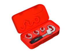 Llave De Baño Multifuncional Ajustable Con Dientes Arqueados Para La Instalación De Lavabos Y Grifos - Herramienta De Fontanería