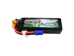 Batería Lipo Gens Ace de 5000 mAh, 14,8 V, 4S1P, 60 C, con conector EC5 para control remoto.