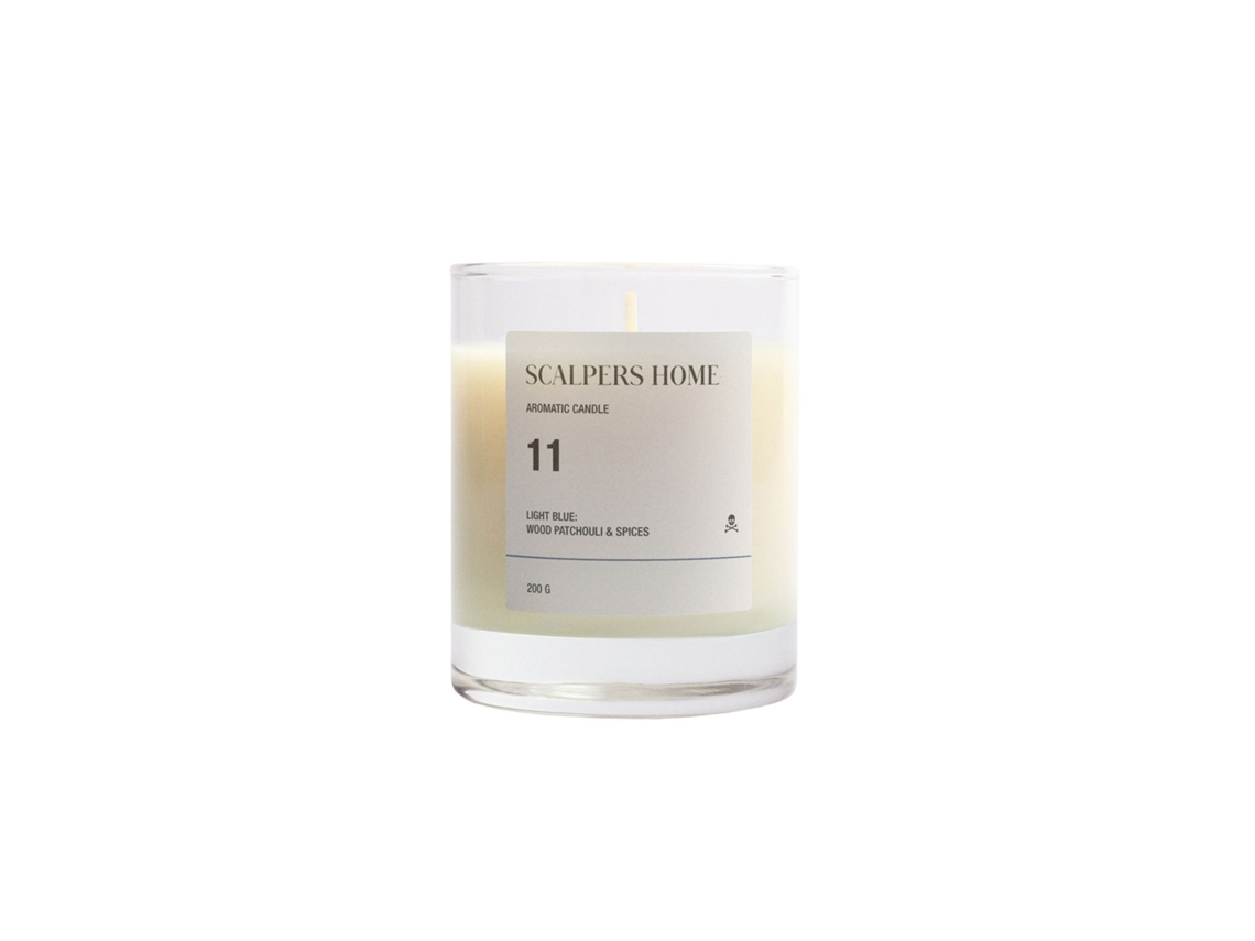 Vela Perfumada 200gr Aroma Loto Blanco Scalpers