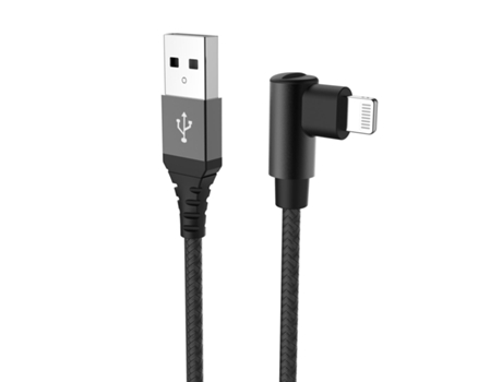 Cable Usblightlshbk Teléfono Móvil Usb CELLY Negro
