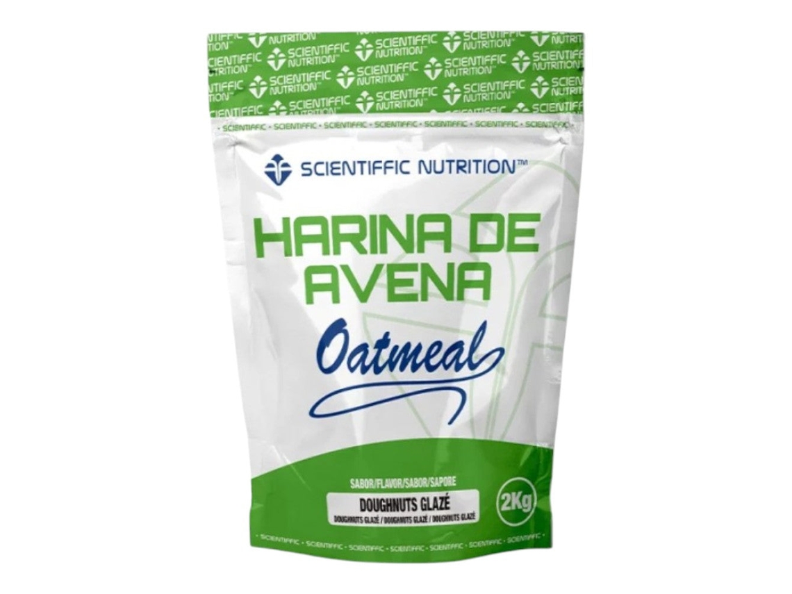 Harina de Avena Entera Micronizada 2 Kg Glaseado para Donas FITNESSZONE