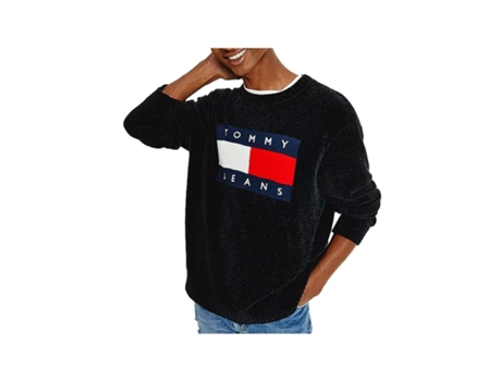 Camiseta TOMMY JEANS (S - Negro)