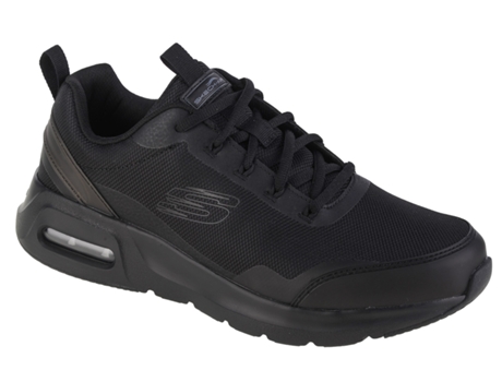 Zapatillas Hombre SKECHERS (45 - Negro)
