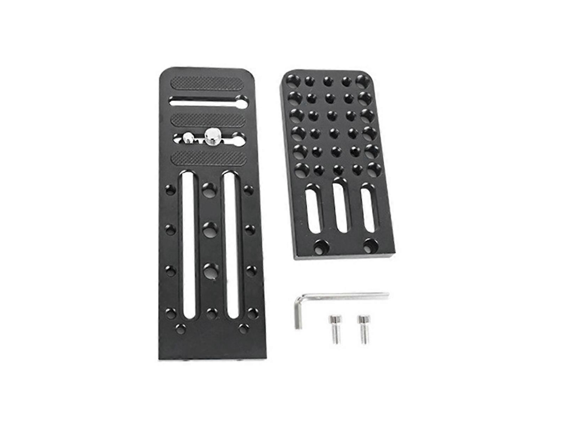 Placa vertical universal en forma de L para trípode SLR con estabilizador de liberación rápida y cabezal fluido SE