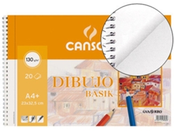 Bloc Dibujo Basik Din-A4 Espiral 23x32,5 cm 20 Hojas Microperforado 2 Agujeros Precio Uni. Venta Múltiplos 10