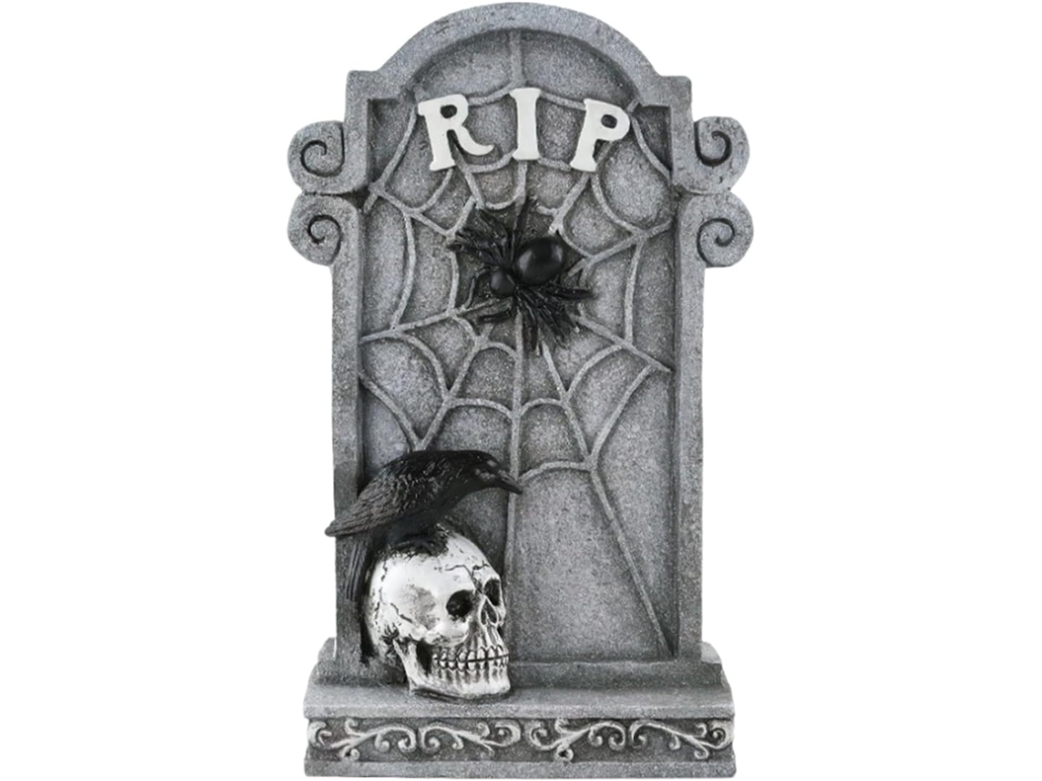 Lápidas De Halloween: Lápidas Para Cementerios De Halloween, Decoraciones Miniatura Espeluznantes Para Vallas,