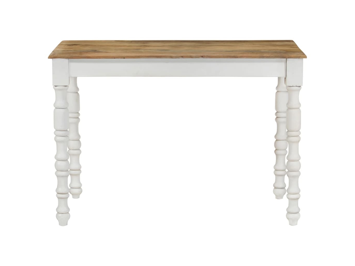 Mesa De Comedor | Mesa De Cena Madera Maciza De Mango 110x60x76 Cm
