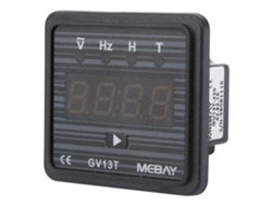 Voltímetro Digital Multifuncional Gv13t Para Generadores, Medidor De Voltaje, Frecuencia Y Tiempo Para Uso Industrial, Ac220v