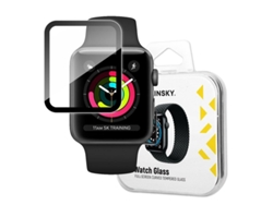 Vidrio híbrido para Apple Watch 3/2/1 38 mm - negro WOZINSKY