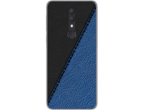 Carcasa Alcatel 1X (2019) TUMUNDOSMARTPHONE Cuero 02 Multicolor