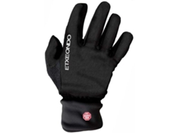 Guantes para Hombre ETXEONDO Gare Windstopper Negro para Ciclismo (S)