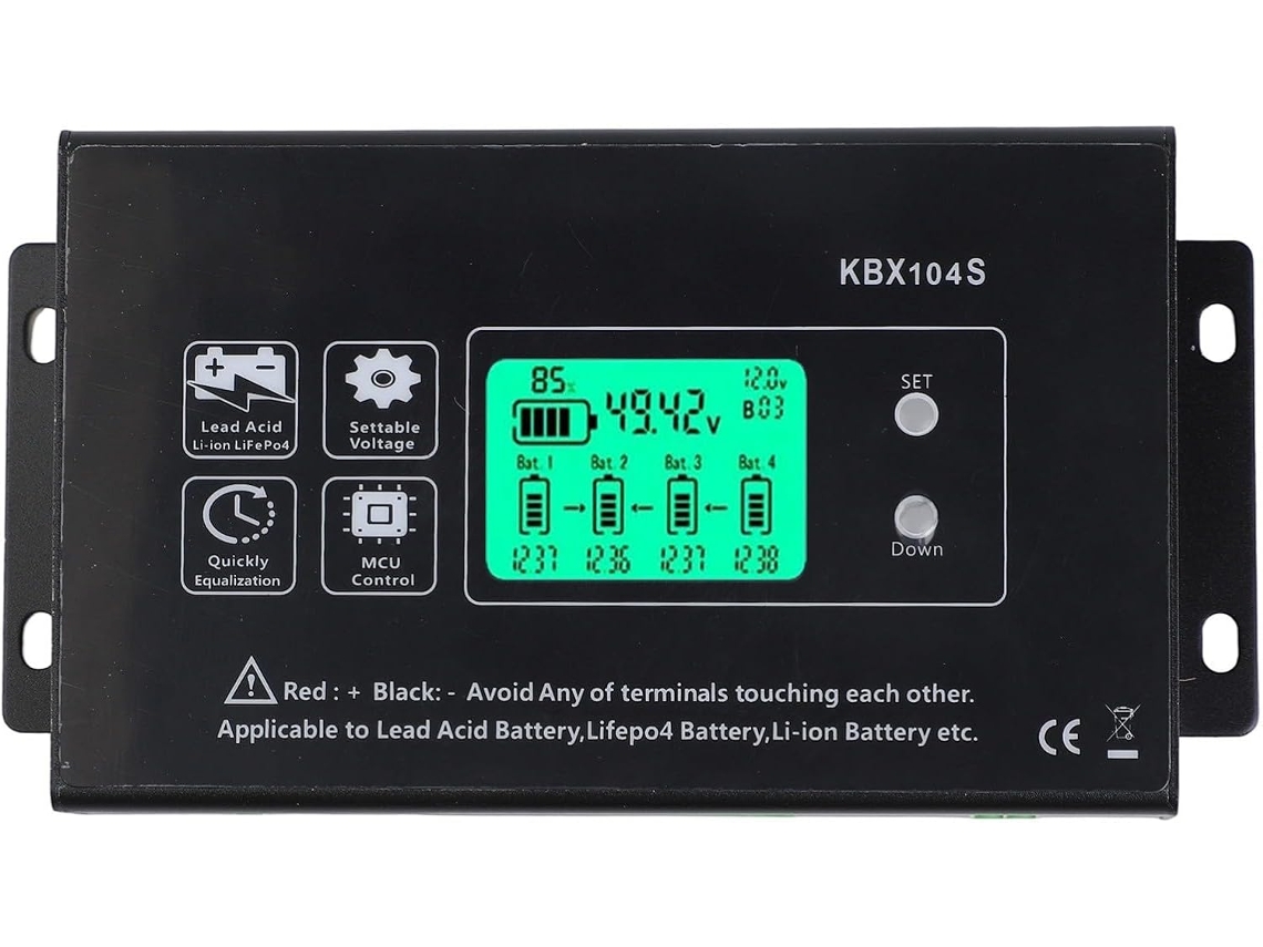 Ecualizador De Batería Kbx104s De 48 V, Serie De Balanceadores De Litio, 12, 24, 36, 96, Carcasa De Aluminio.