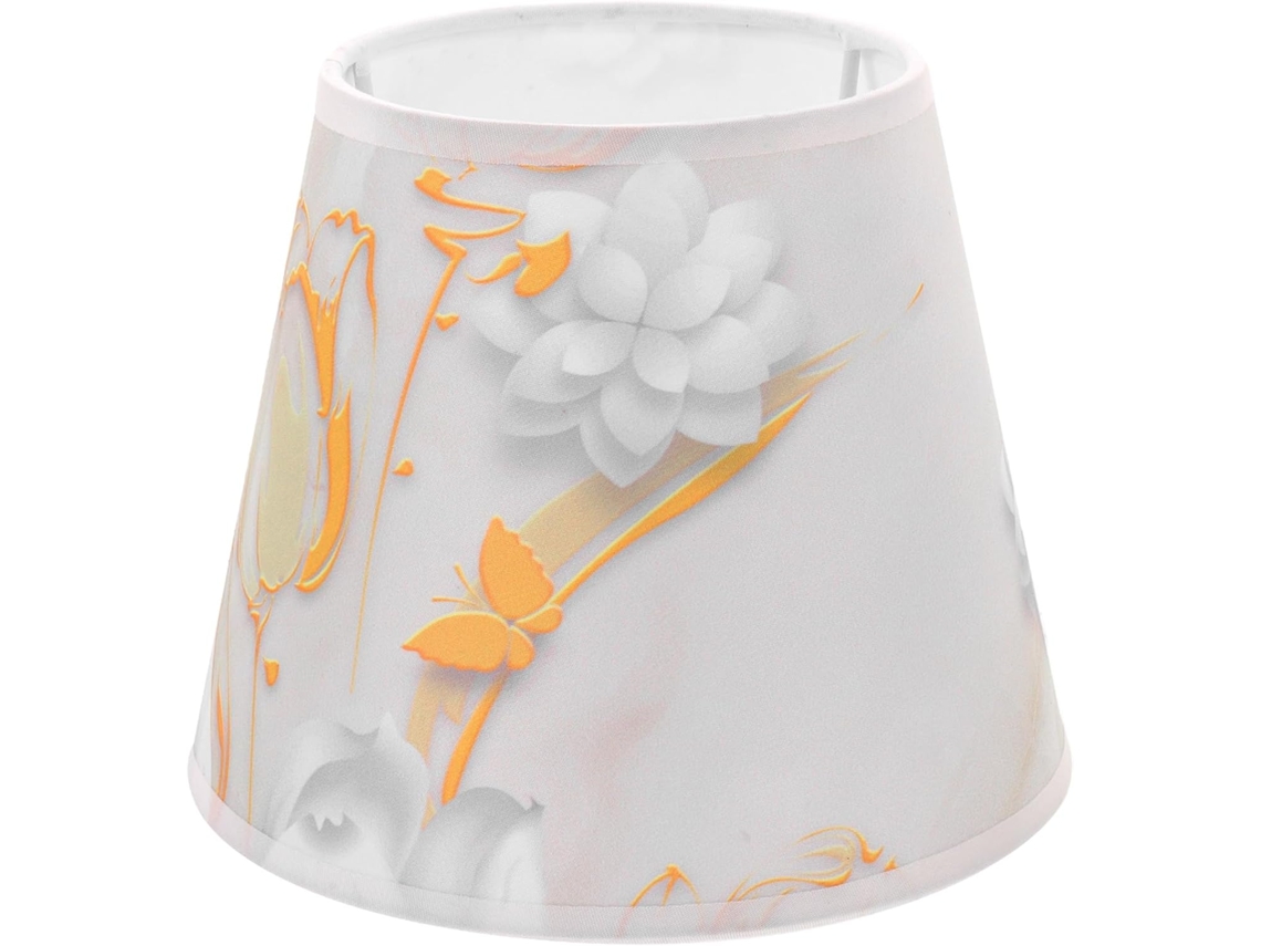 Lámpara De Mesa De Tela Cm Duradera Oro