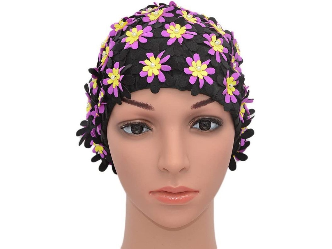 2026altiro-gorro De Natación Estilo Retro Con Estampado Floral Para Mujer