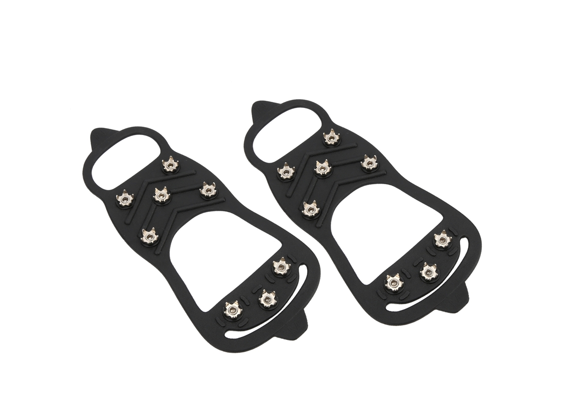1 Par De Crampones Para Hielo, 8 Dientes, Antideslizantes, Funda Para Raquetas De Nieve De Exterior, Talla M