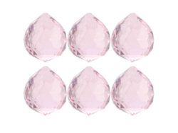 Piezas para candelabros de cristal, prismas de vidrio, lámparas colgantes atrapasoles arcoíris, surtido de bombillas.